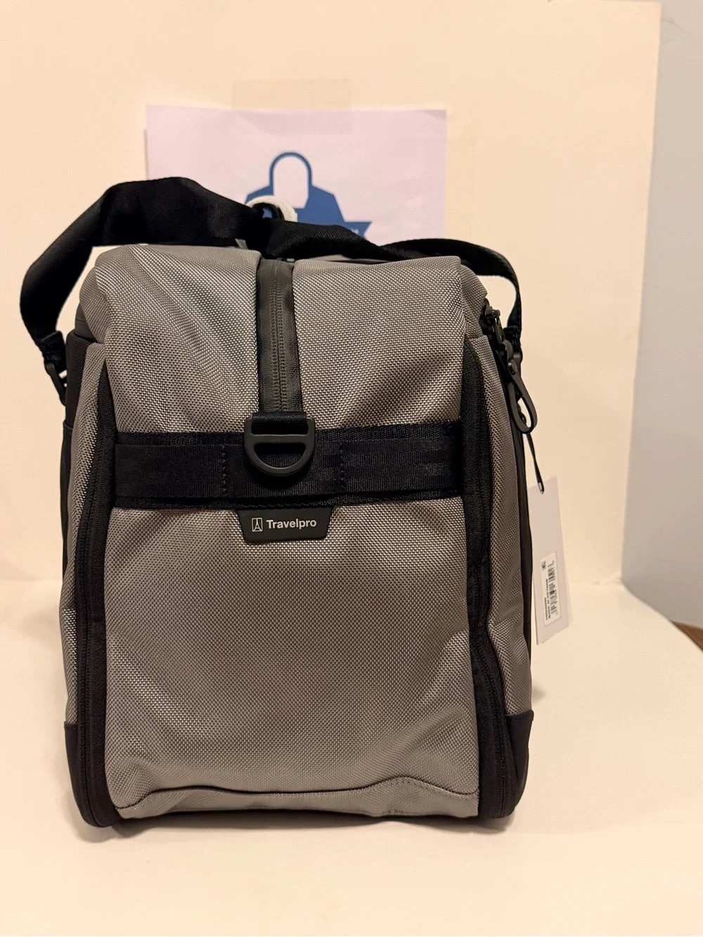 NWT TravelPro Altitude Double Expansion Black & Gray Duffel Bag